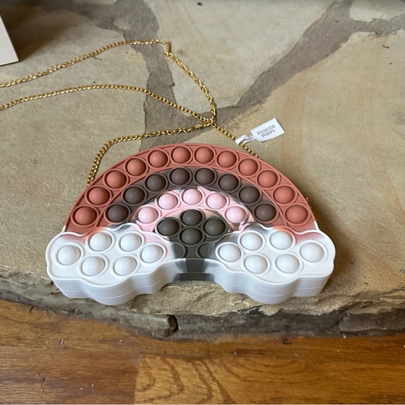 NWT Rainbow Pop It Mini Purse - Picture 6 of 9